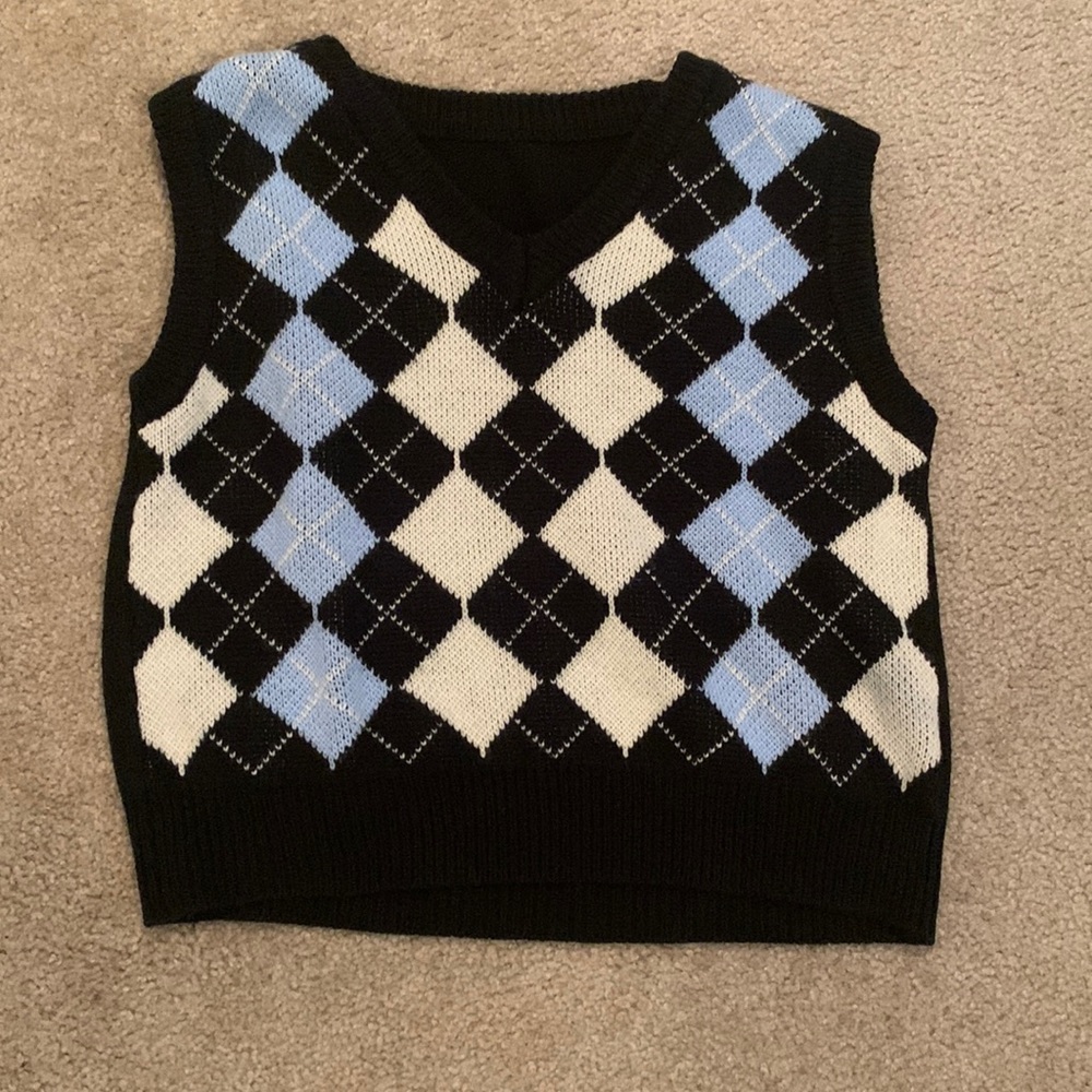Plaid Vest
